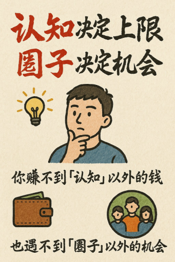 手绘风格的信息图卡片