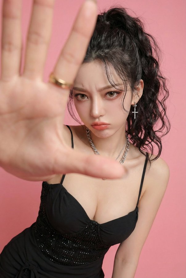 奶凶奶凶的女生