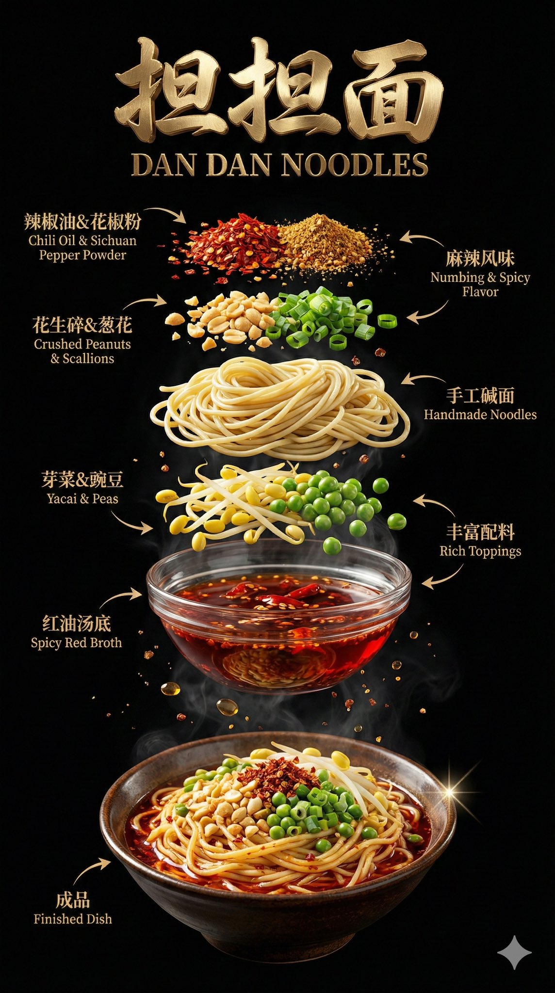 担担面高级海报