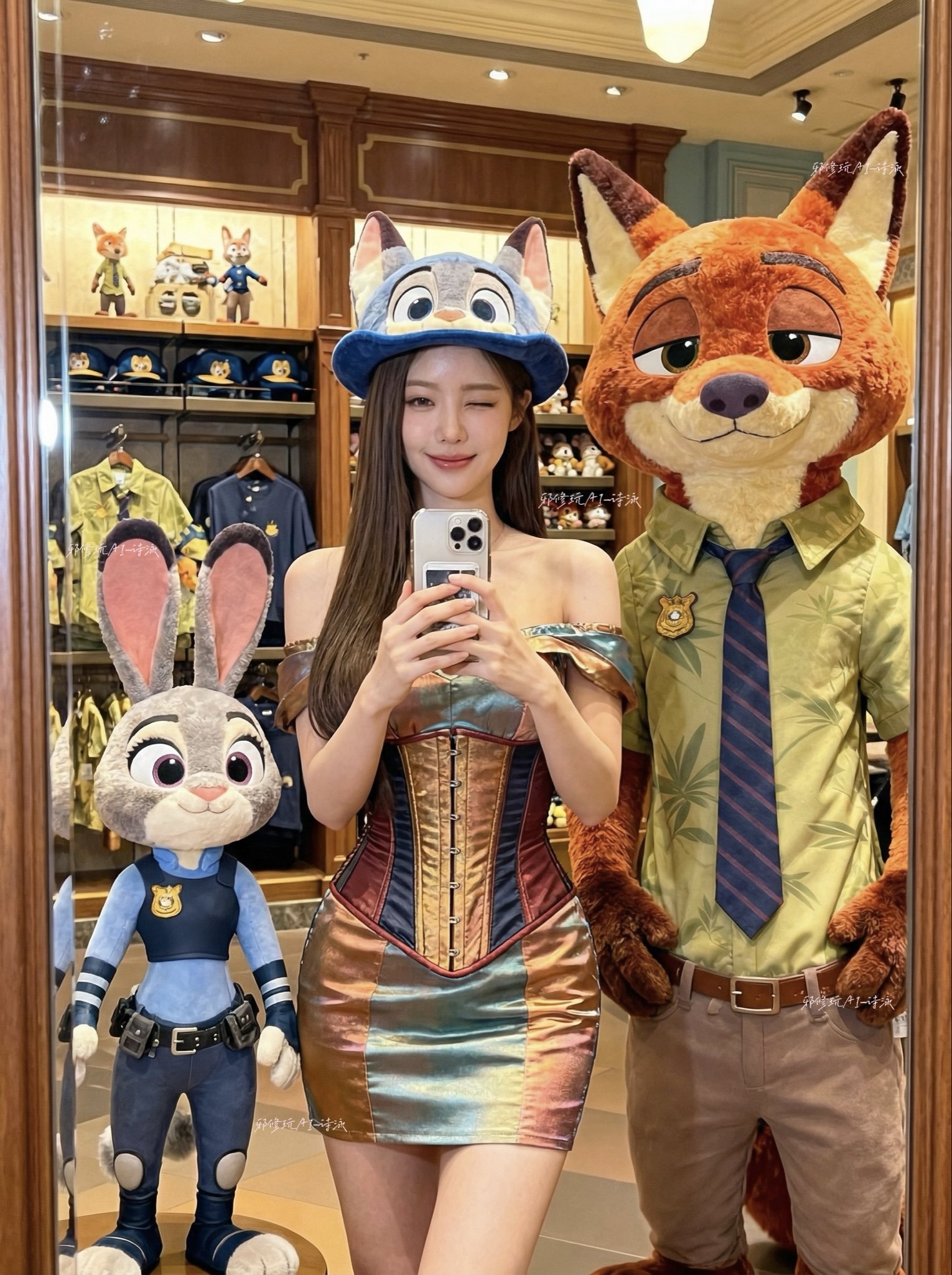 疯狂动物城朱迪和尼克
